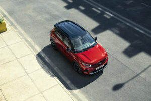 Draufsicht auf den Citroën ë-C3
