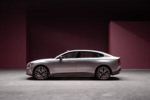 Seitenansicht vom Volvo ES90