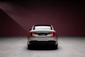 Heckansicht vom Volvo ES90