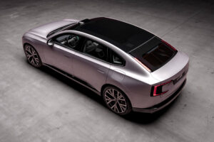 Der Volvo ES90 von oben