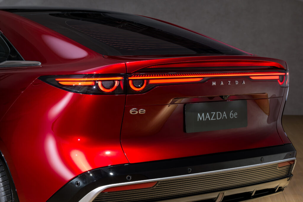 Heck vom Mazda 6e