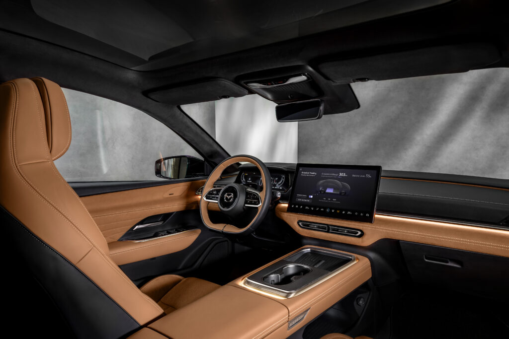 Cockpit vom Mazda 6e