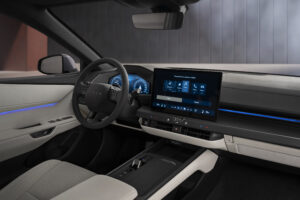 Bildschirme im Lexus ES 500e