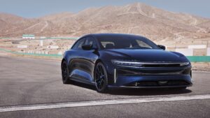 Front vom Lucid Air Sapphire