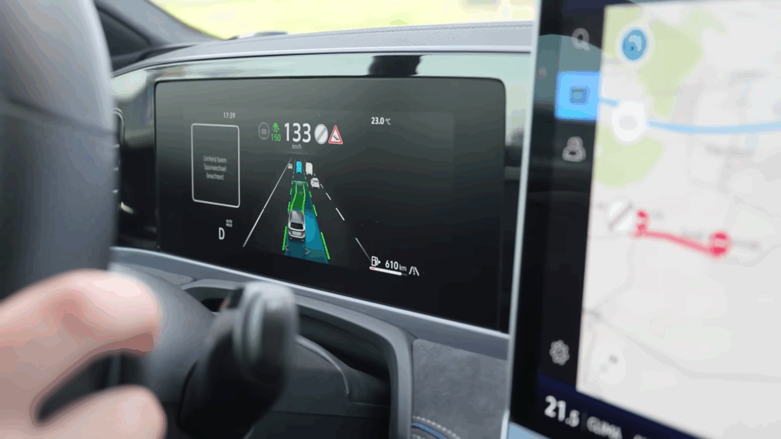 Verbesserter Spurwechsel-Assistent bei VW Travel Assist