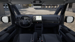 Cockpit vom Kia PV5 Cargo