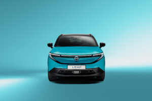 Frontansicht vom Nissan Leaf (2025)