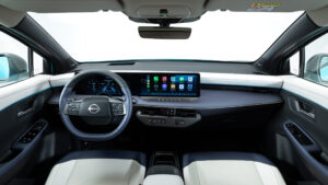 Cockpit vom Nissan Leaf (2025)