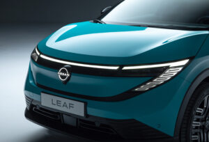 Front vom Nissan Leaf (2025)