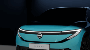 Front vom Nissan Leaf (2025)