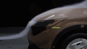 Luftstrom beim Nissan Leaf (2025)