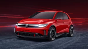 Der VW ID. GTI von vorne links