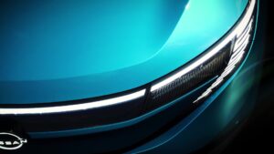 Scheinwerfer und Tagfahrlicht vom Nissan Leaf (2025)