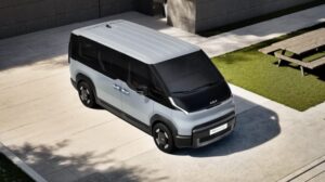 Draufsicht auf den Kia PV5 Passenger