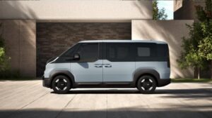 Seitenansicht vom Kia PV5 Passenger