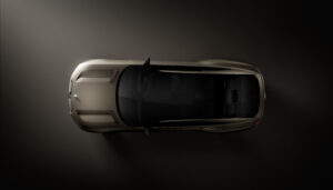 Draufsicht auf den Bentley EXP 15