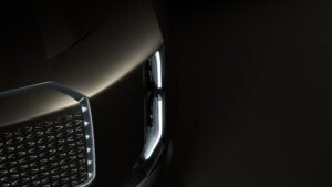 Lichtsignatur beim Bentley EXP 15