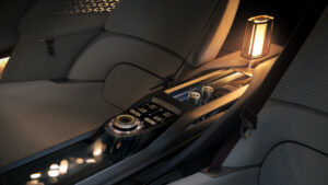 Mittelkonsole vom Bentley EXP 15