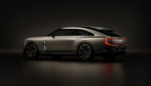Der Bentley EXP 15 von hinten links