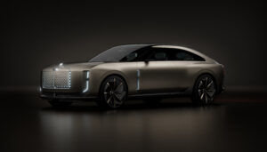 Der Bentley EXP 15 von vorne links