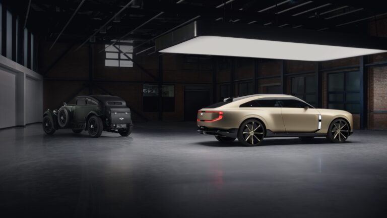 Heck vom Bentley EXP 15 und Speed Six