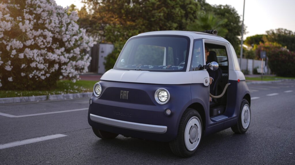Front vom Fiat Topolino in der Vilebrequin Collectors Edition