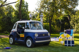Beifahrerseite vom Fiat Topolino Vilebrequin Collectors Edition