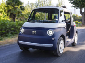 Frontansicht vom Fiat Topolino Vilebrequin Collectors Edition