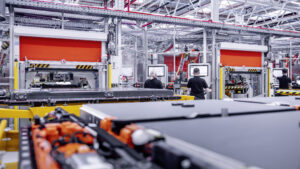 Werk von Accumotive zur Produktion von Batterien