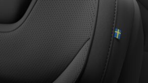 Sitze aus nachhaltig, recyceltem Material im Volvo EX90 Plus Executive Edition