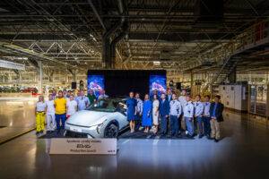 Feier zum Produktionsstart des Kia EV4 in Zilina, Slowakei