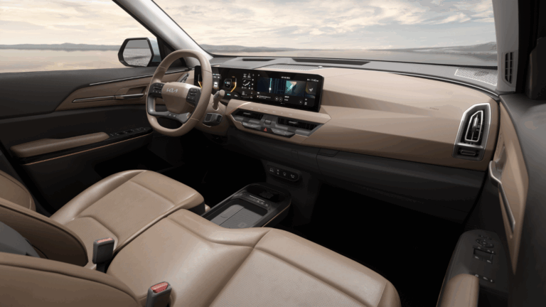 Cockpit vom Kia EV5