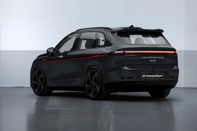Heckansicht vom Leapmotor i C10 Irmscher Sondermodell