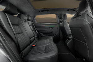 Ansicht der Rücksitze im Mitsubishi Eclipse Cross