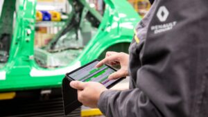 Produktion im Ampere Werk Douai