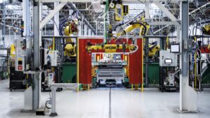 Produktion im Ampere Werk Douai