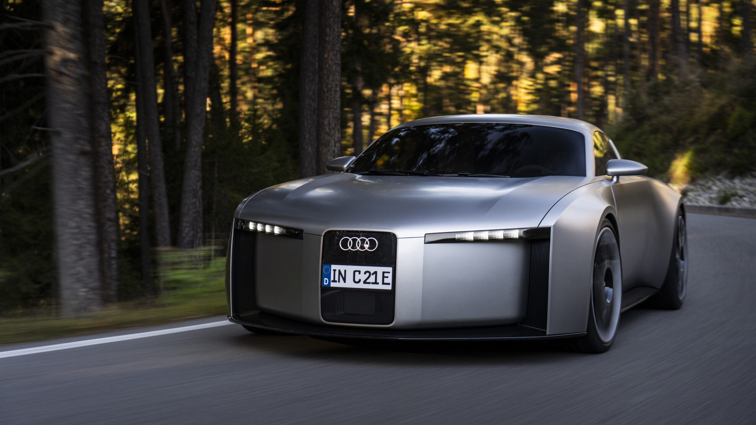 Frontansicht vom Audi Concept C