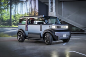Rechte Seite vom Dacia Hipster Concept