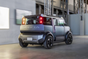 Der Dacia Hipster Concept von hinten rechts