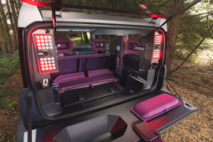 Ansicht vom Kofferraum beim Dacia Hipster Concept