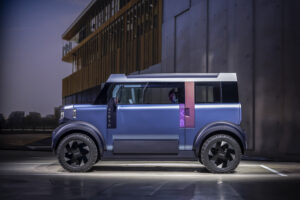 Seitenansicht vom Dacia Hipster Concept