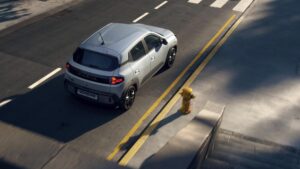 Heck vom Dacia Spring 2026