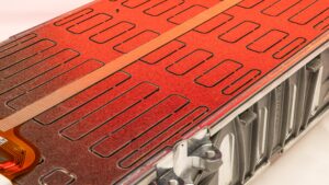 Grafik der technischen Details wie Batteriezelle im Ferrari Elettrica