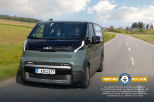 Kia PV5 Cargo Weltrekord Reichweite September 2025