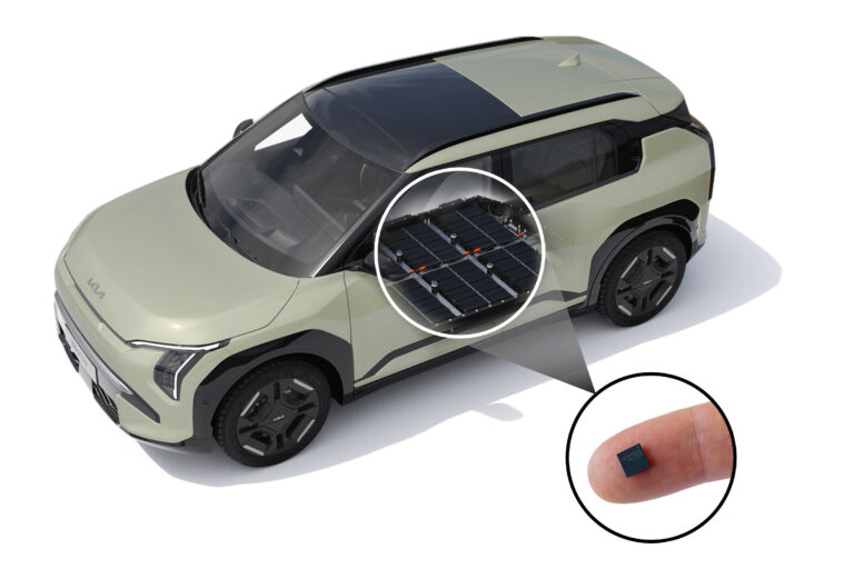 Grafik mit Ansicht vom Batteriepass auf Zellebene im Kia EV3