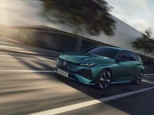 Frontansicht vom Peugeot E-308
