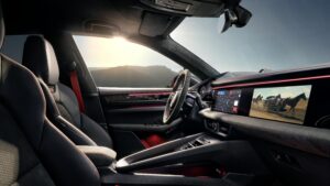 Porsche Macan GTS Ansicht Seite Cockpit