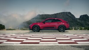 Seitenansicht vom Porsche Macan GTS
