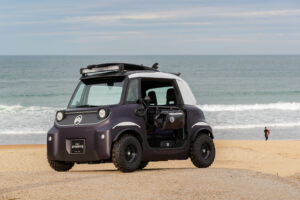 Linke Seite vom Citroën Ami Buggy Rip Curl Vision