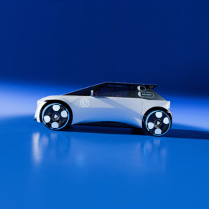 Seitenansicht vom Peugeot Polygon Concept